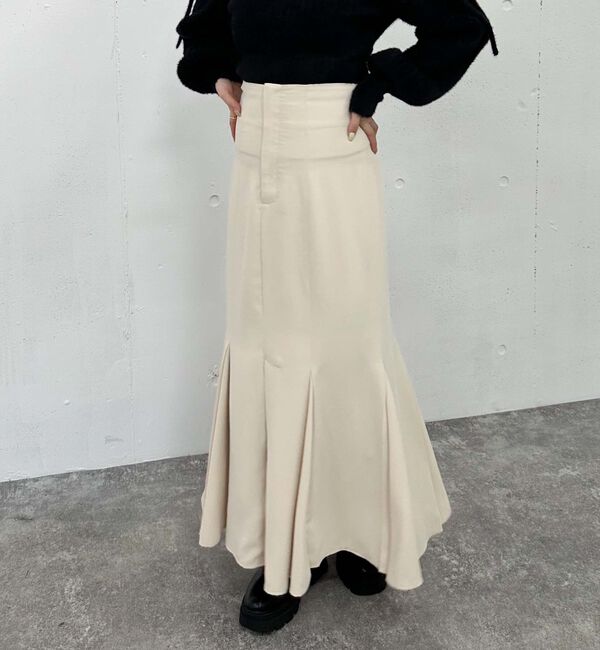 archives「スタイルＵＰタックプリーツマーメイドスカート」|スカート|