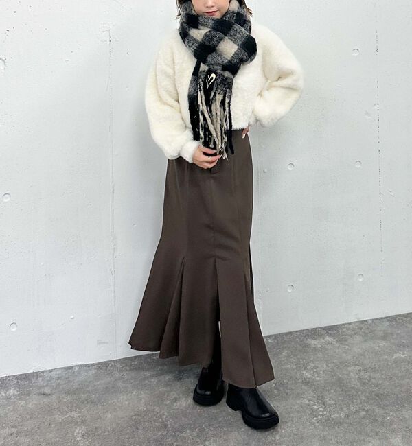 archives「スタイルＵＰタックプリーツマーメイドスカート」|スカート|