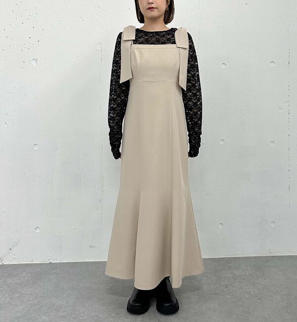 archives「２ｗａｙ肩リボンキャミワンピース」|ワンピース|