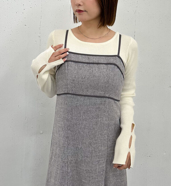 archives「２ｗａｙホールリブニットプルオーバー」|ニット・セーター|