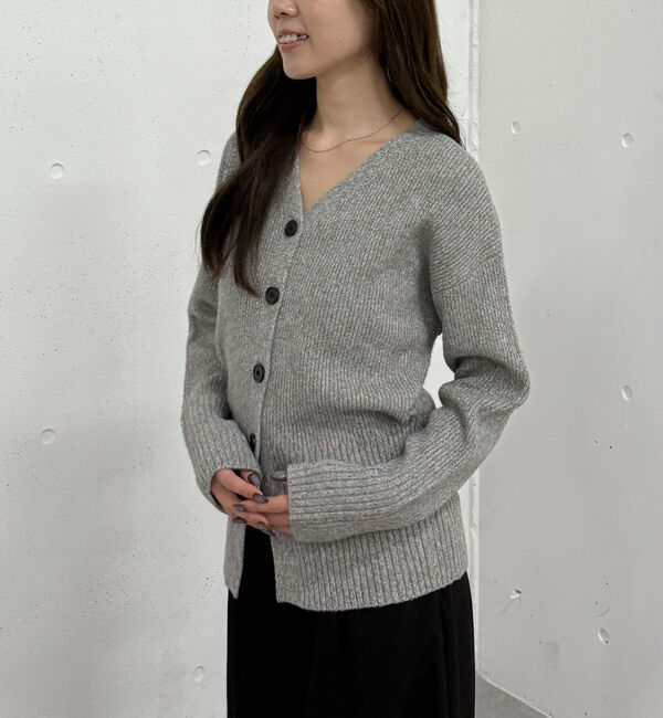 archives「Ｖネックメランジニットカーディガン」|カーディガン|