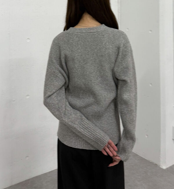 archives「Ｖネックメランジニットカーディガン」|カーディガン|