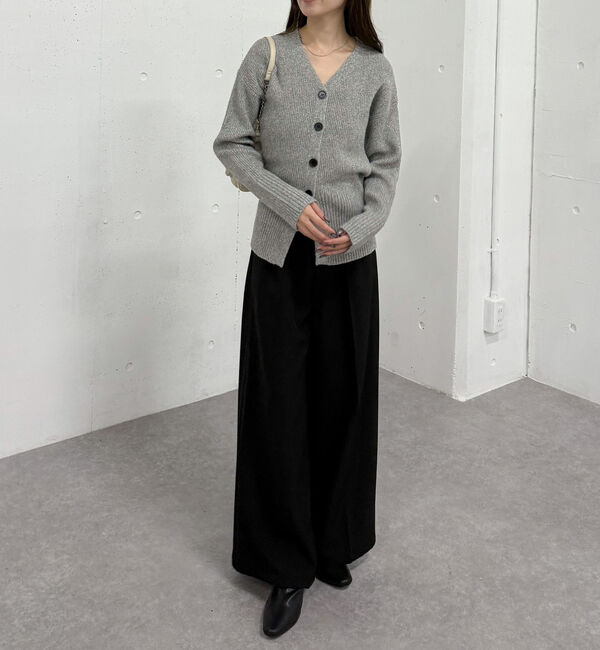 archives「Ｖネックメランジニットカーディガン」|カーディガン|