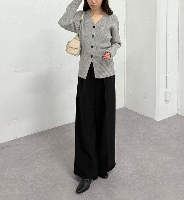 archives「Ｖネックメランジニットカーディガン」|カーディガン|