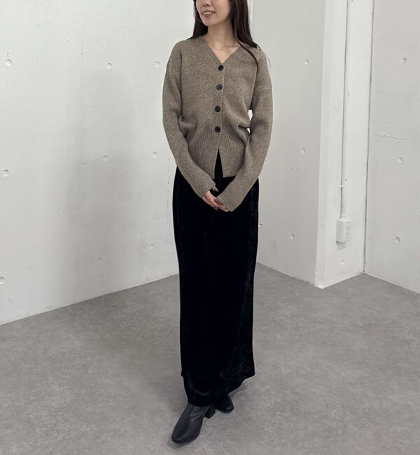 archives「Ｖネックメランジニットカーディガン」|カーディガン|