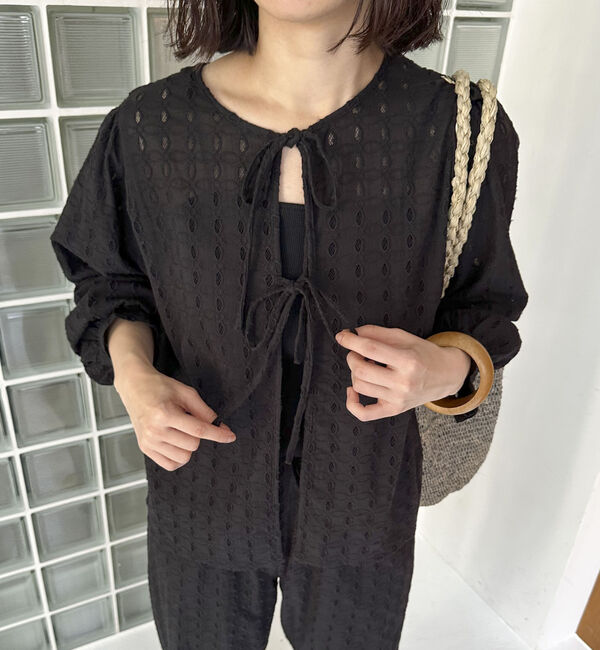 Doux archives「カットレース２ｗａｙブラウス」|シャツ・ブラウス|