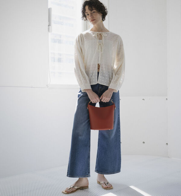 Doux archives「カットレース２ｗａｙブラウス」|シャツ・ブラウス|