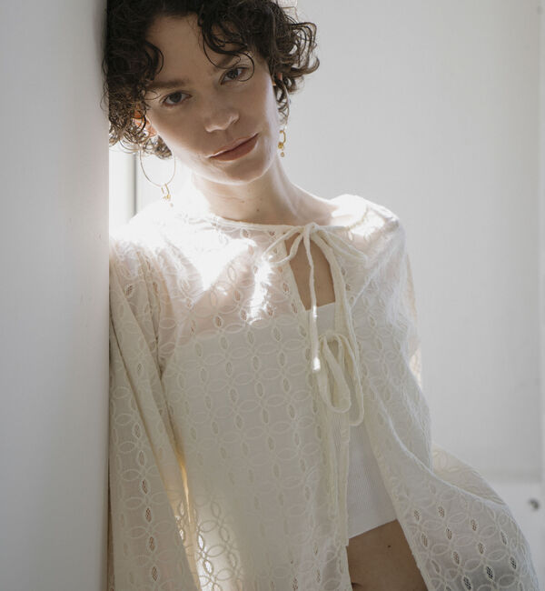 Doux archives「カットレース２ｗａｙブラウス」|シャツ・ブラウス|