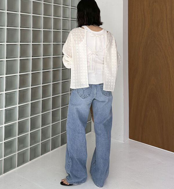 Doux archives「カットレース２ｗａｙブラウス」|シャツ・ブラウス|