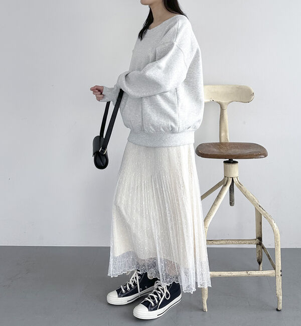Doux archives「レースプリーツスカート」|スカート|