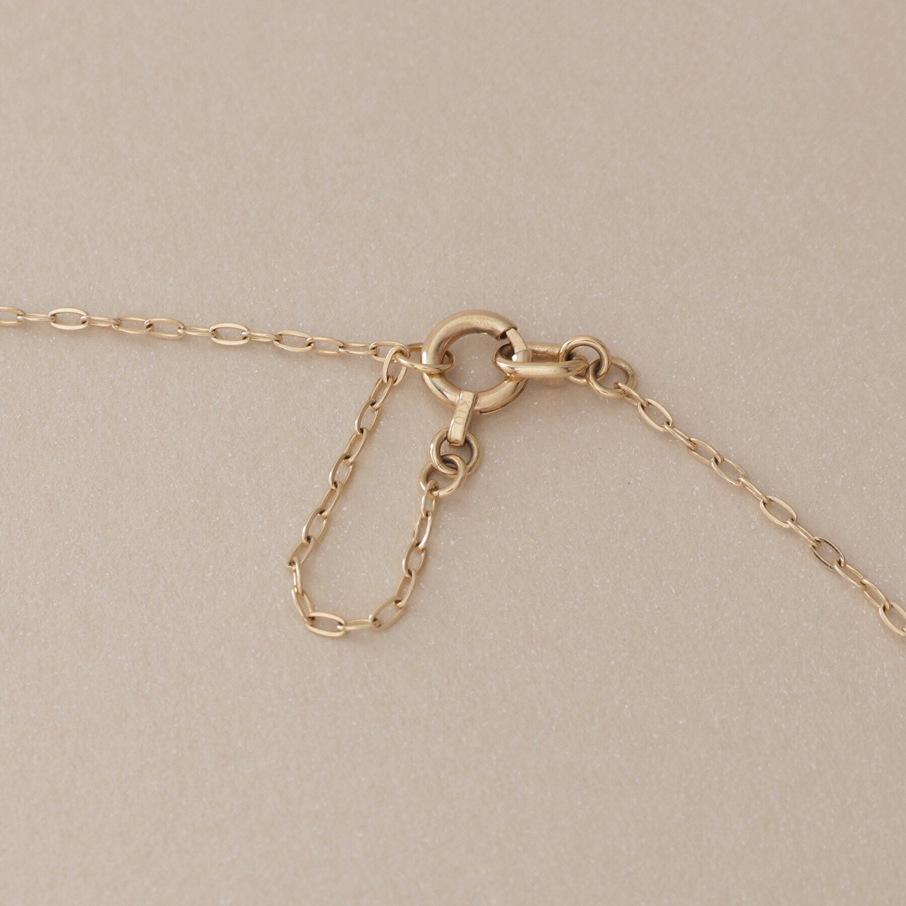 COCOSHNIK「K10マリンモチーフダブル ネックレス」|ネックレス|