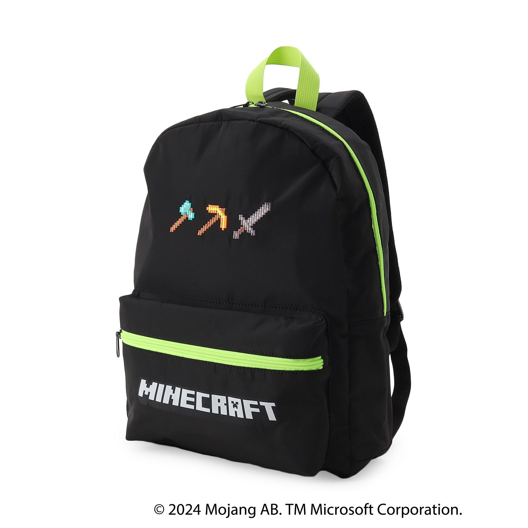 SHOO･LA･RUE「【マインクラフト】刺繍リュック」|リュック|ブラック(019)