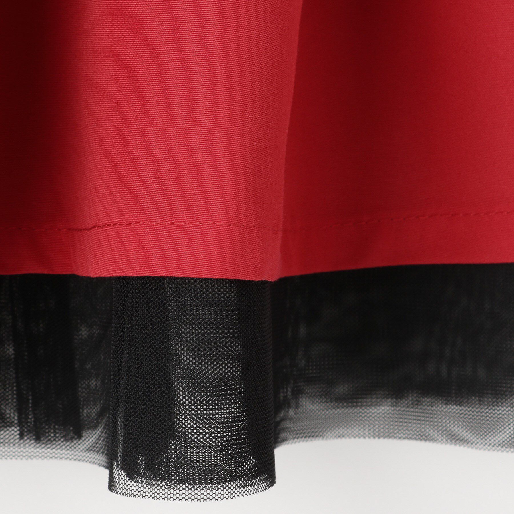 SHOO･LA･RUE「【100-150cm】リバーシブルチュールスカート」|スカート|