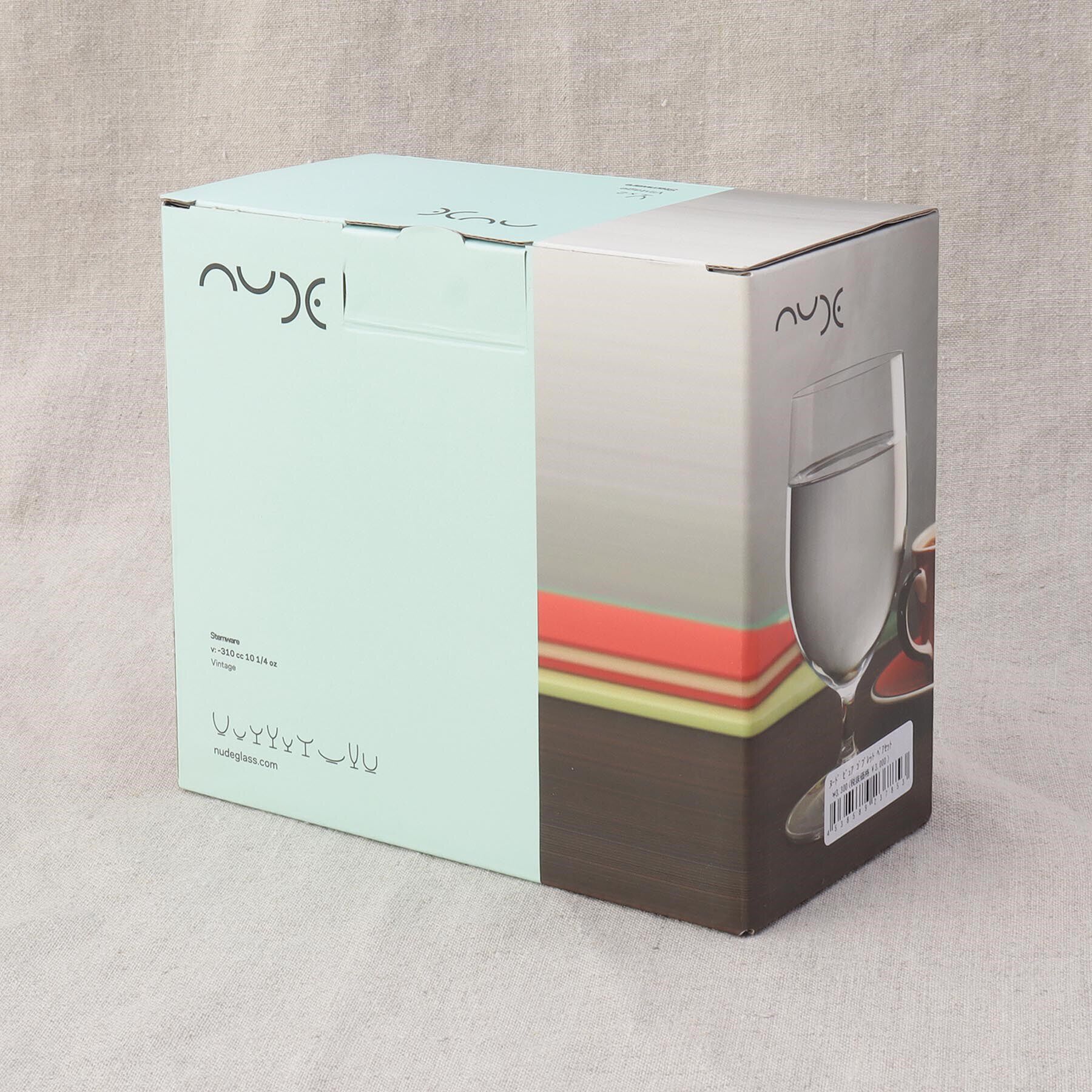 212 KITCHEN STORE「ヌード ピュア ゴブレット ペアセット ＜PASABAHCE パシャバチェ＞」|グラス・マグカップ|