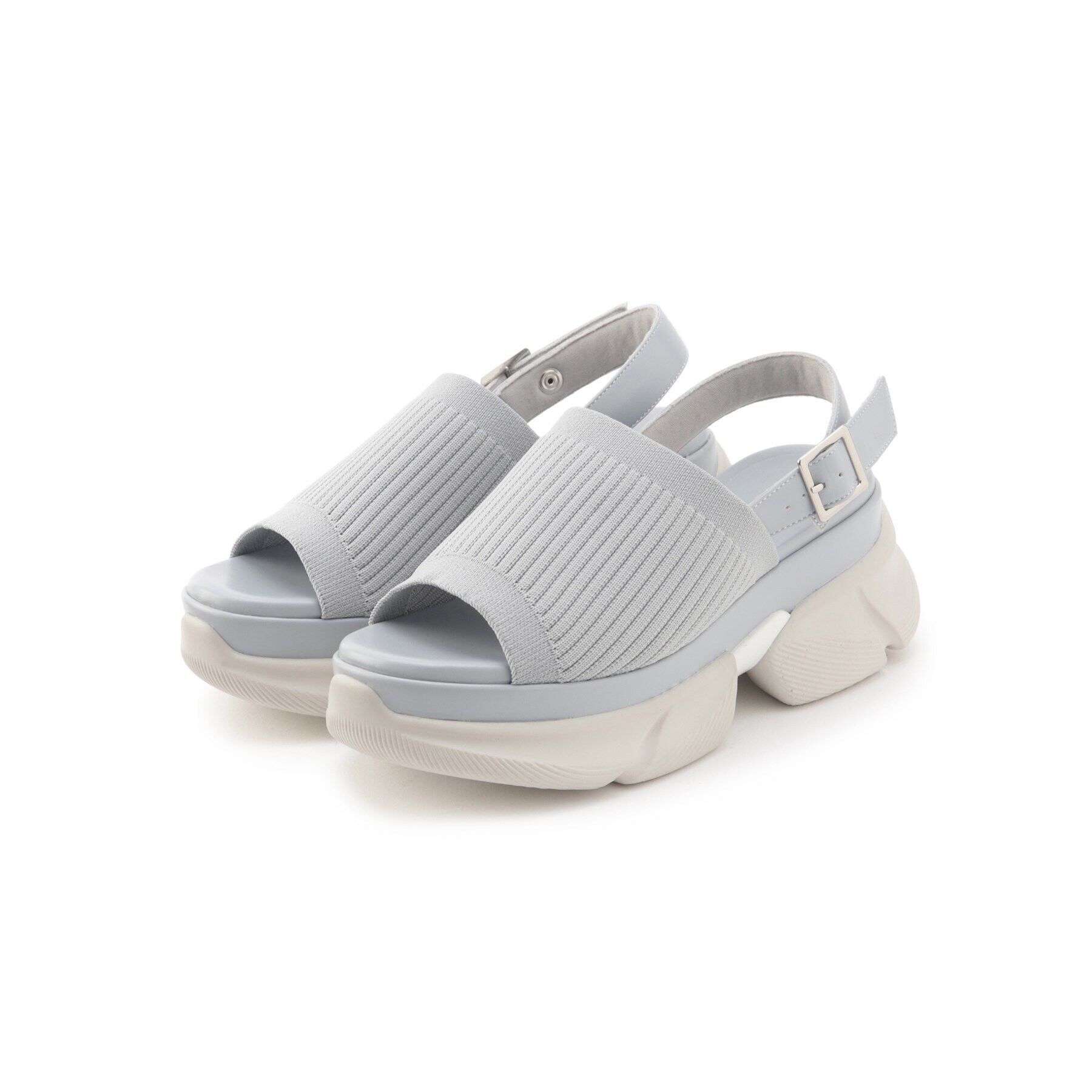 ESPERANZA「ニットアッパーサンダル 24SS」|サンダル|ｸﾞﾚｰ(312)