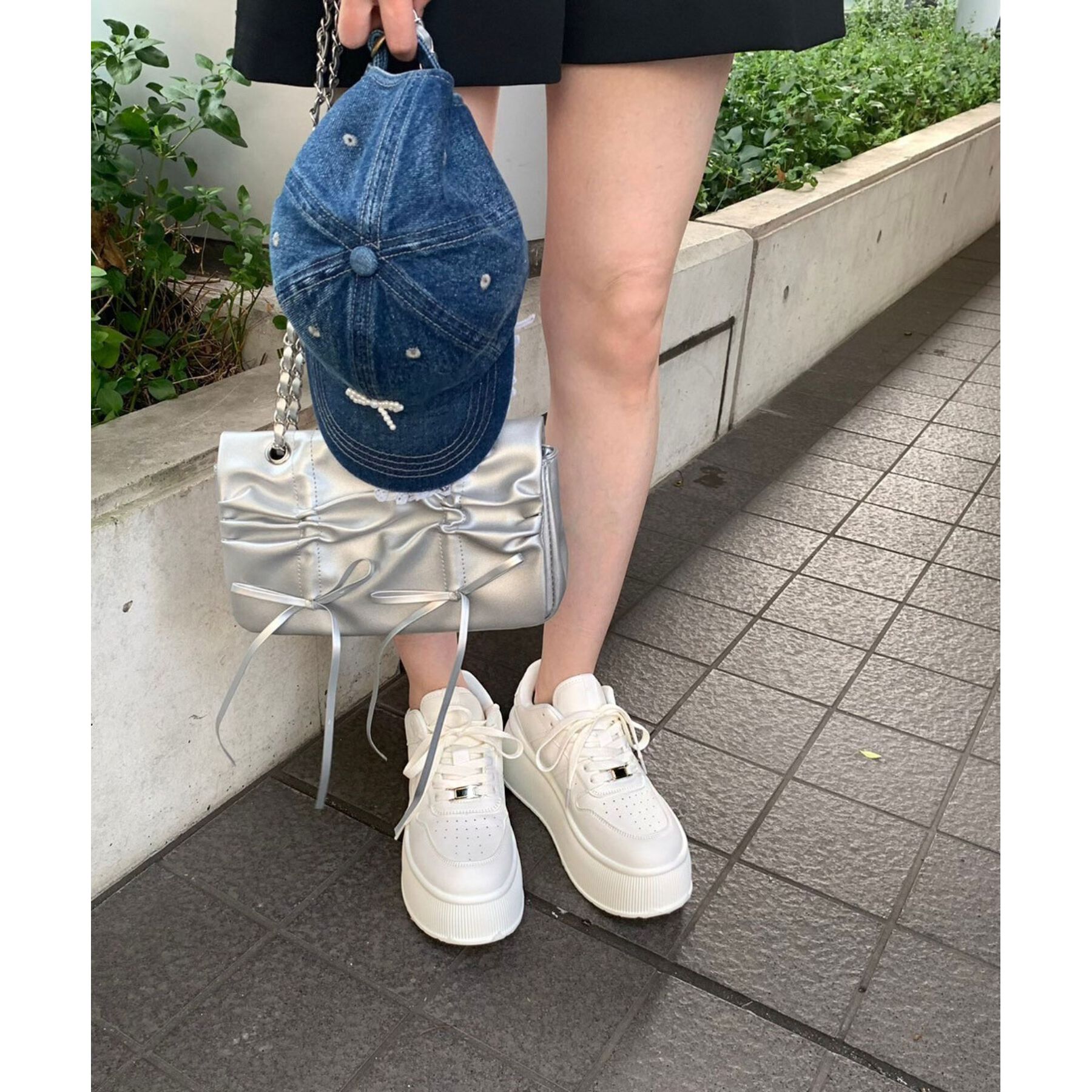 csT&P「厚底プラットフォームスニーカー」|スニーカー|