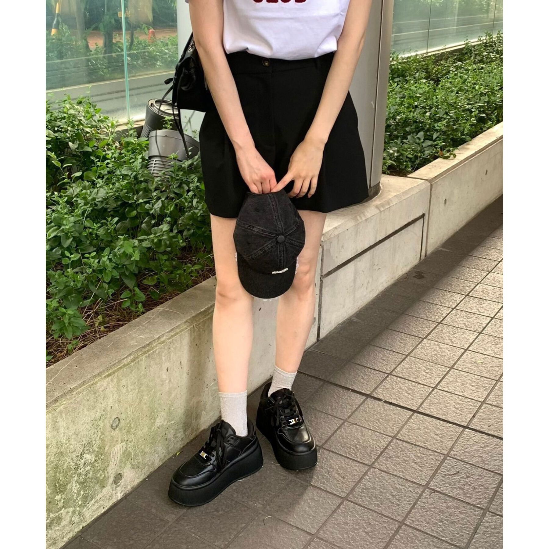 csT&P「厚底プラットフォームスニーカー」|スニーカー|