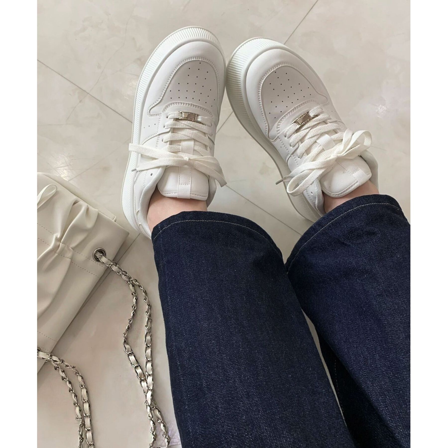 csT&P「厚底プラットフォームスニーカー」|スニーカー|