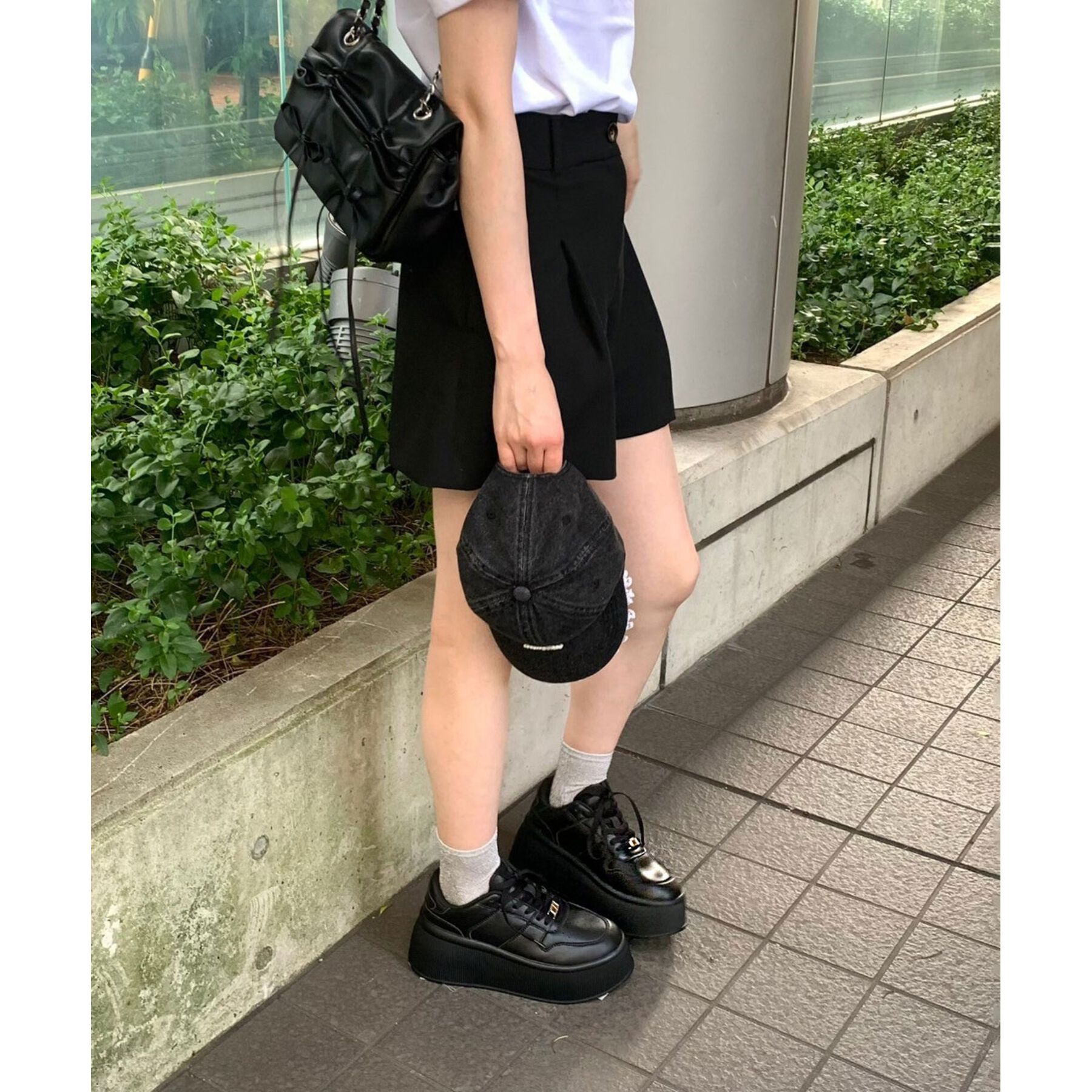 csT&P「厚底プラットフォームスニーカー」|スニーカー|