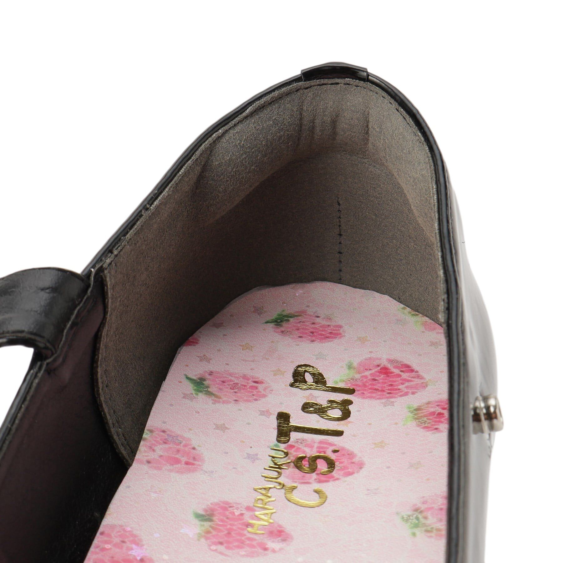 csT&P「キラキラハートバックルらくちんウエッジ厚底パンプス」|パンプス|