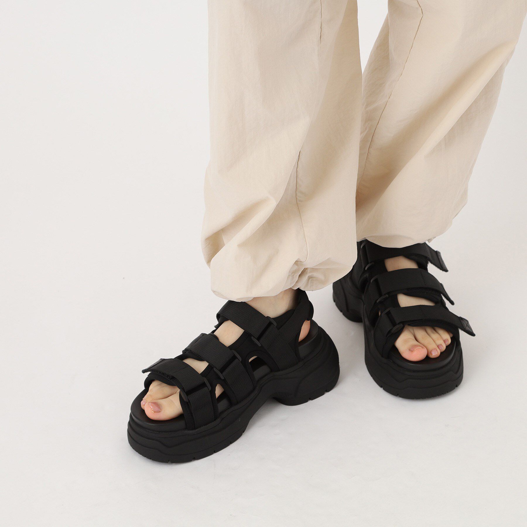 ESPERANZA「3本ベルトスポサン」|サンダル|