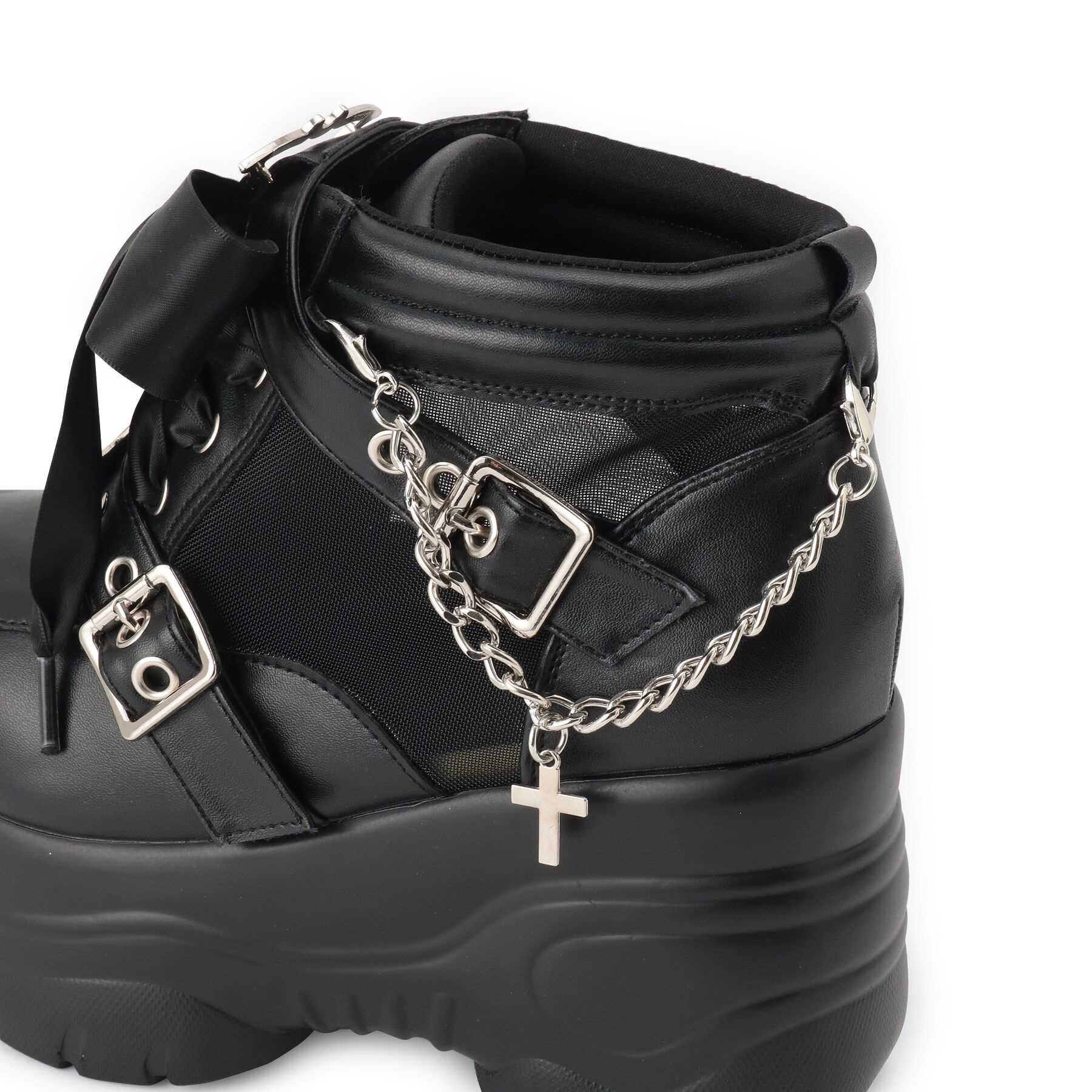 csT&P「十字架チュールスニーカー」|スニーカー|