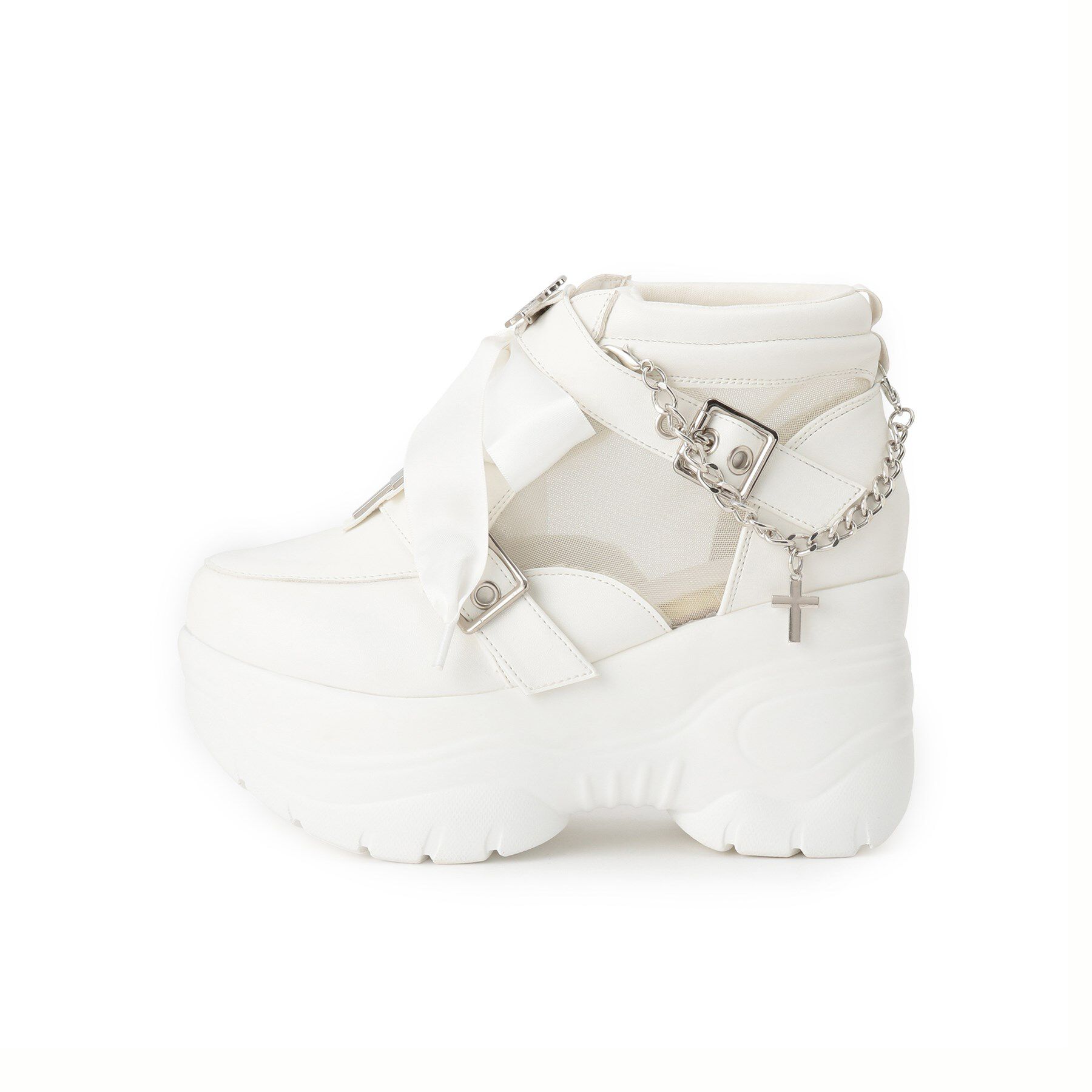 csT&P「十字架チュールスニーカー」|スニーカー|