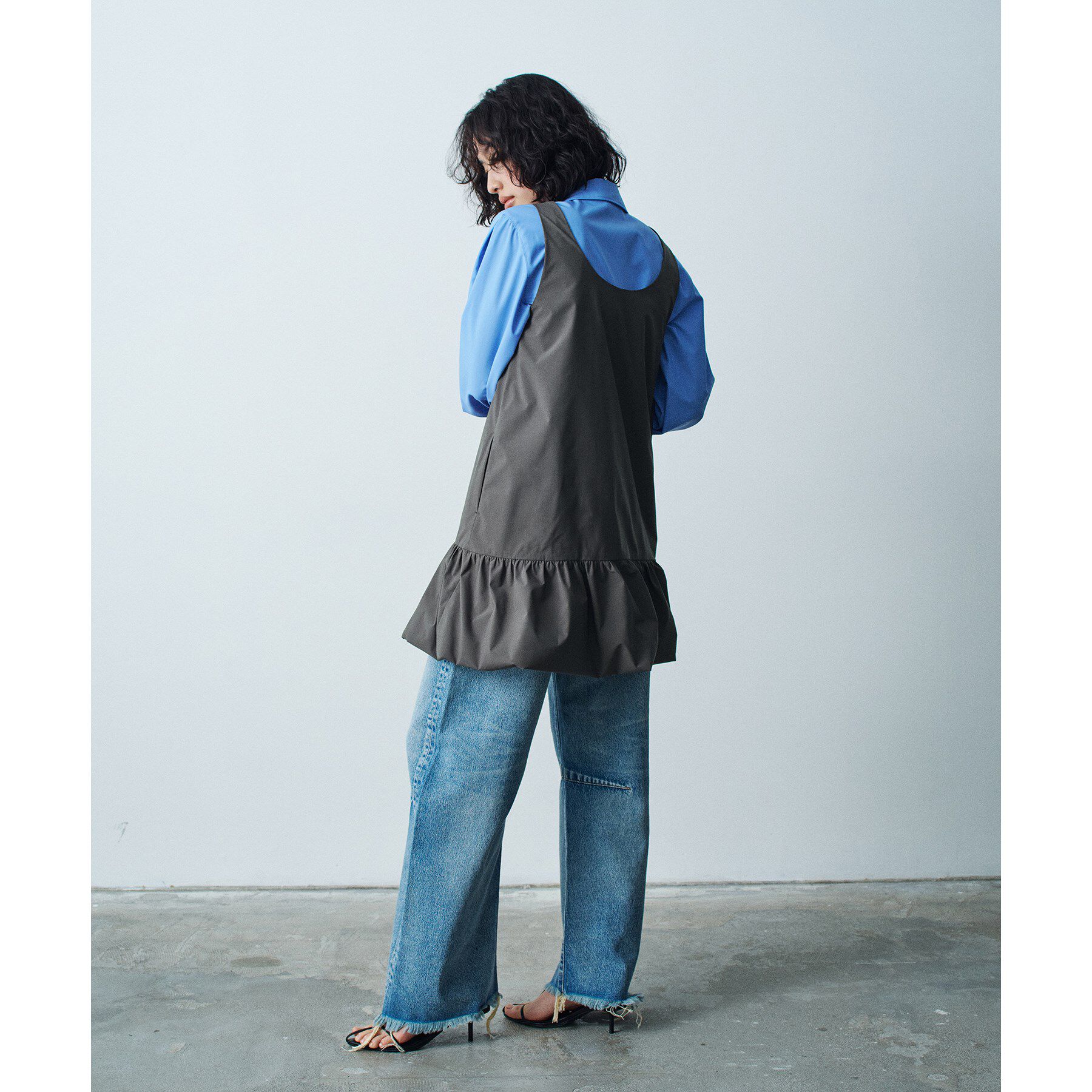 CODE A「balloon mini dress」|ワンピース|