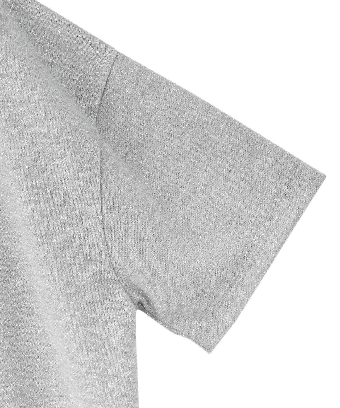 COCO DEAL「ラメ裏毛発泡プリントロゴTシャツ」|Tシャツ・カットソー|