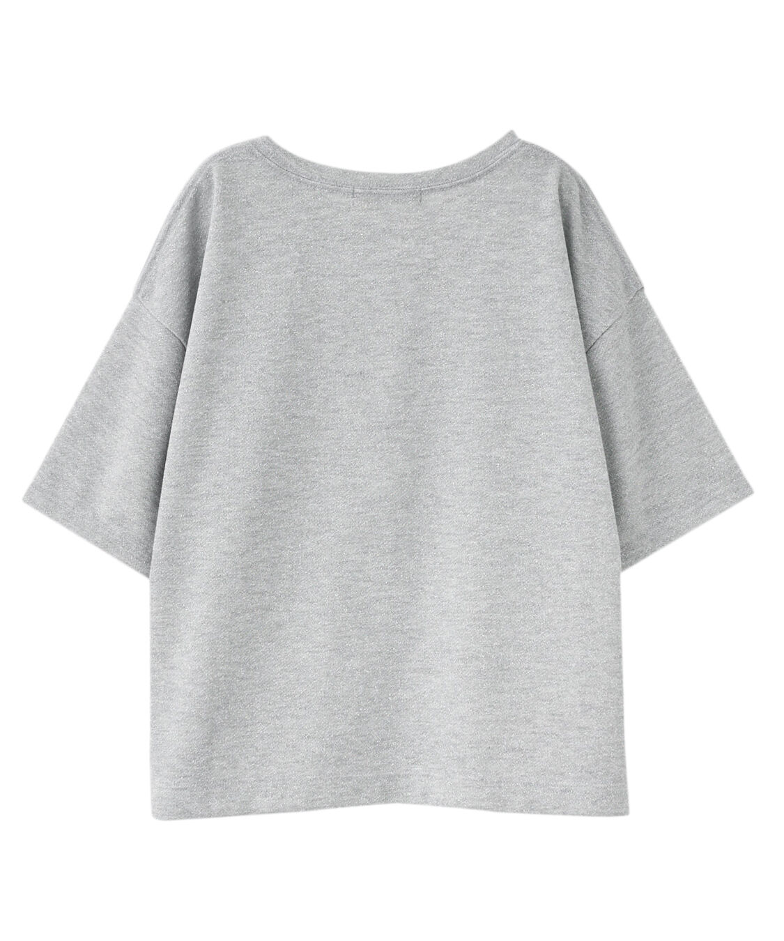 COCO DEAL「ラメ裏毛発泡プリントロゴTシャツ」|Tシャツ・カットソー|