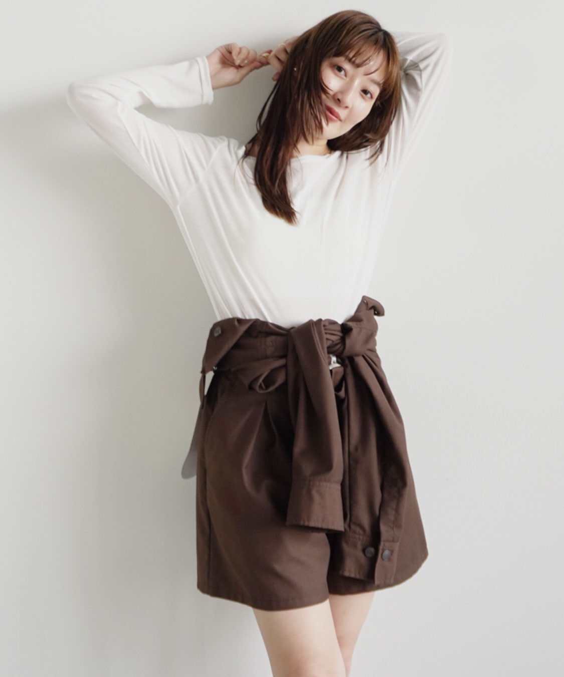 COCO DEAL「《COCO DEAL/Dickies(R)》シャツオールインワン」|オールインワン|