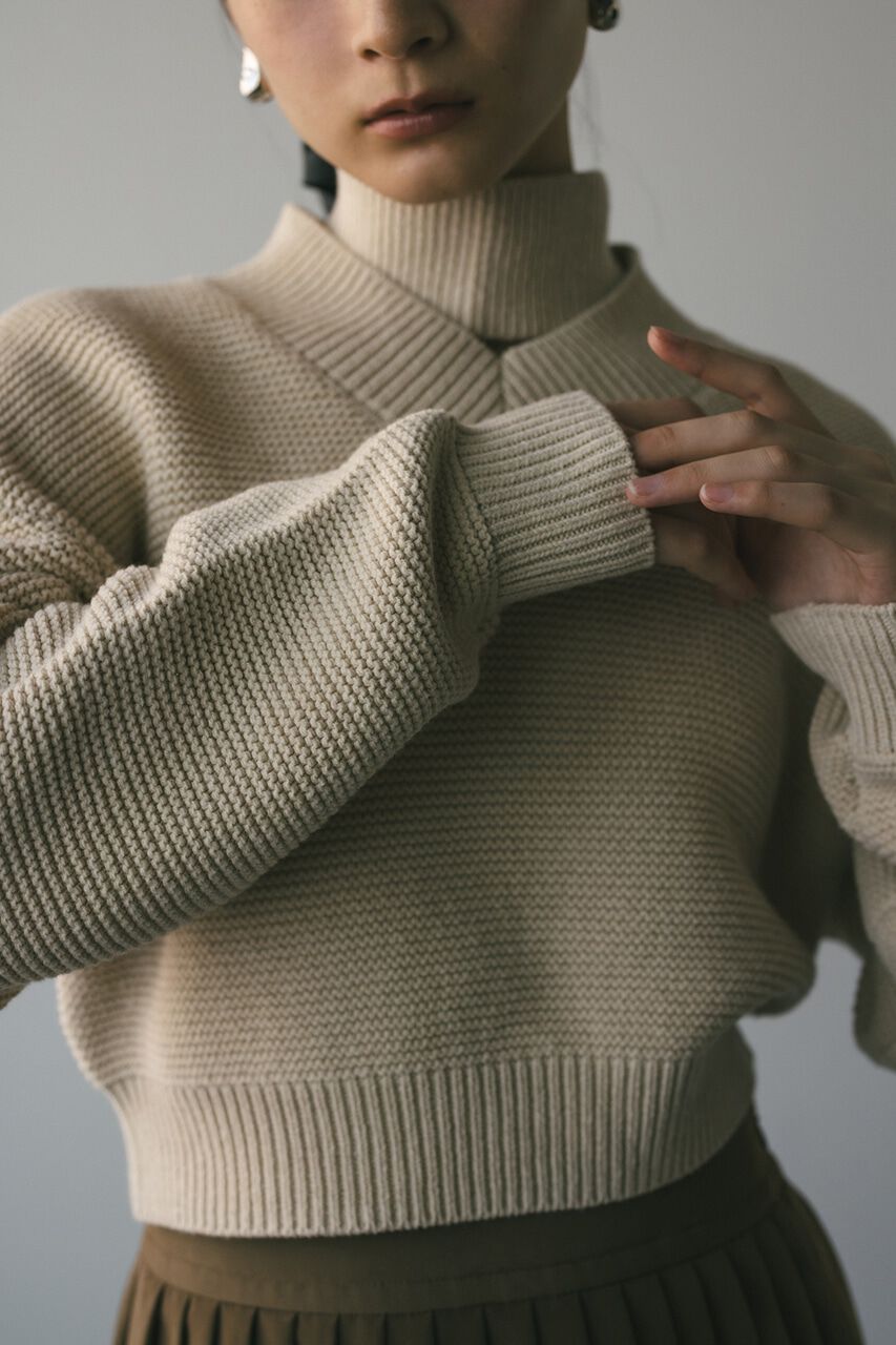 STYLEMIXER「チョーカーネックVニット」|ニット・セーター|