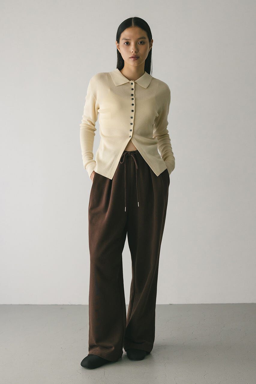 STYLEMIXER「タックスウェットパンツ」|その他|BRN