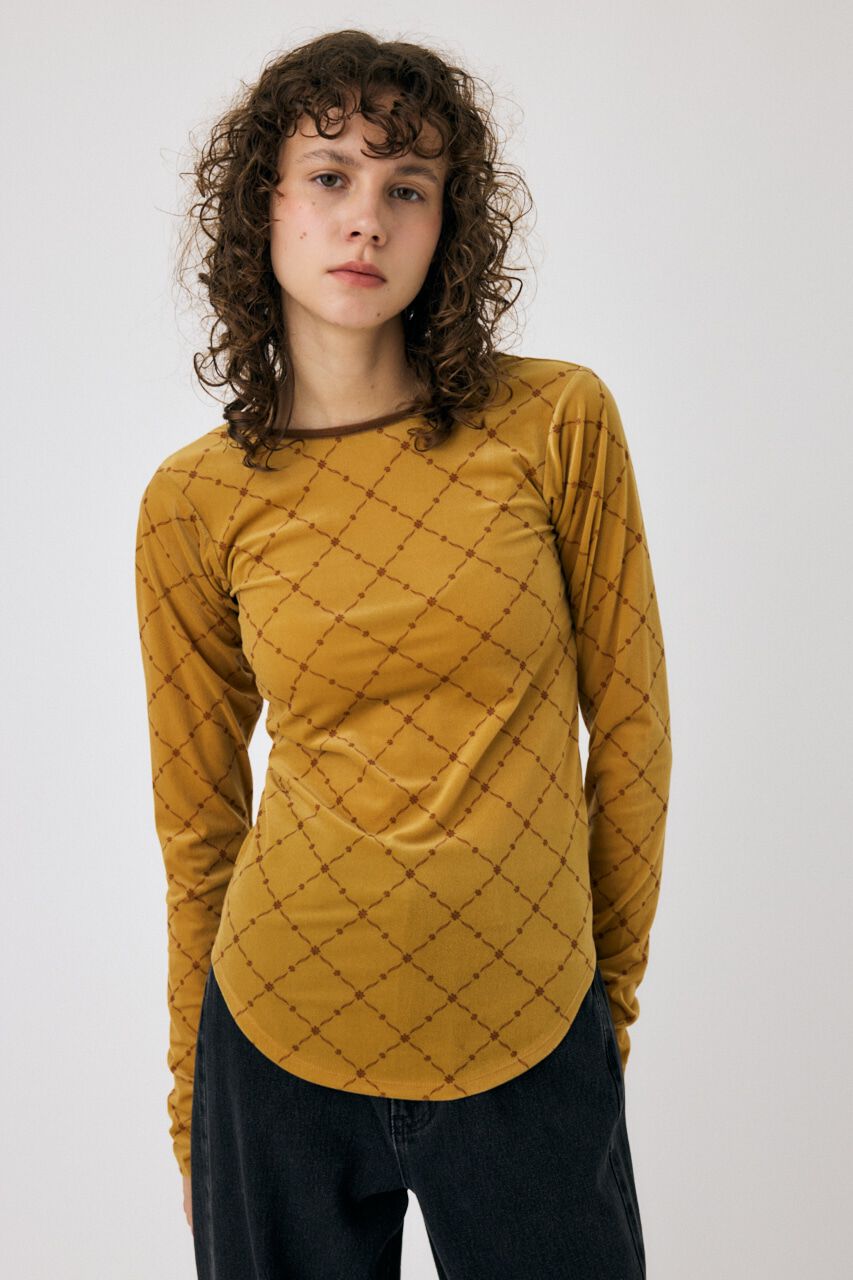 MOUSSY「BACK OPEN シアートップス」|Tシャツ・カットソー|