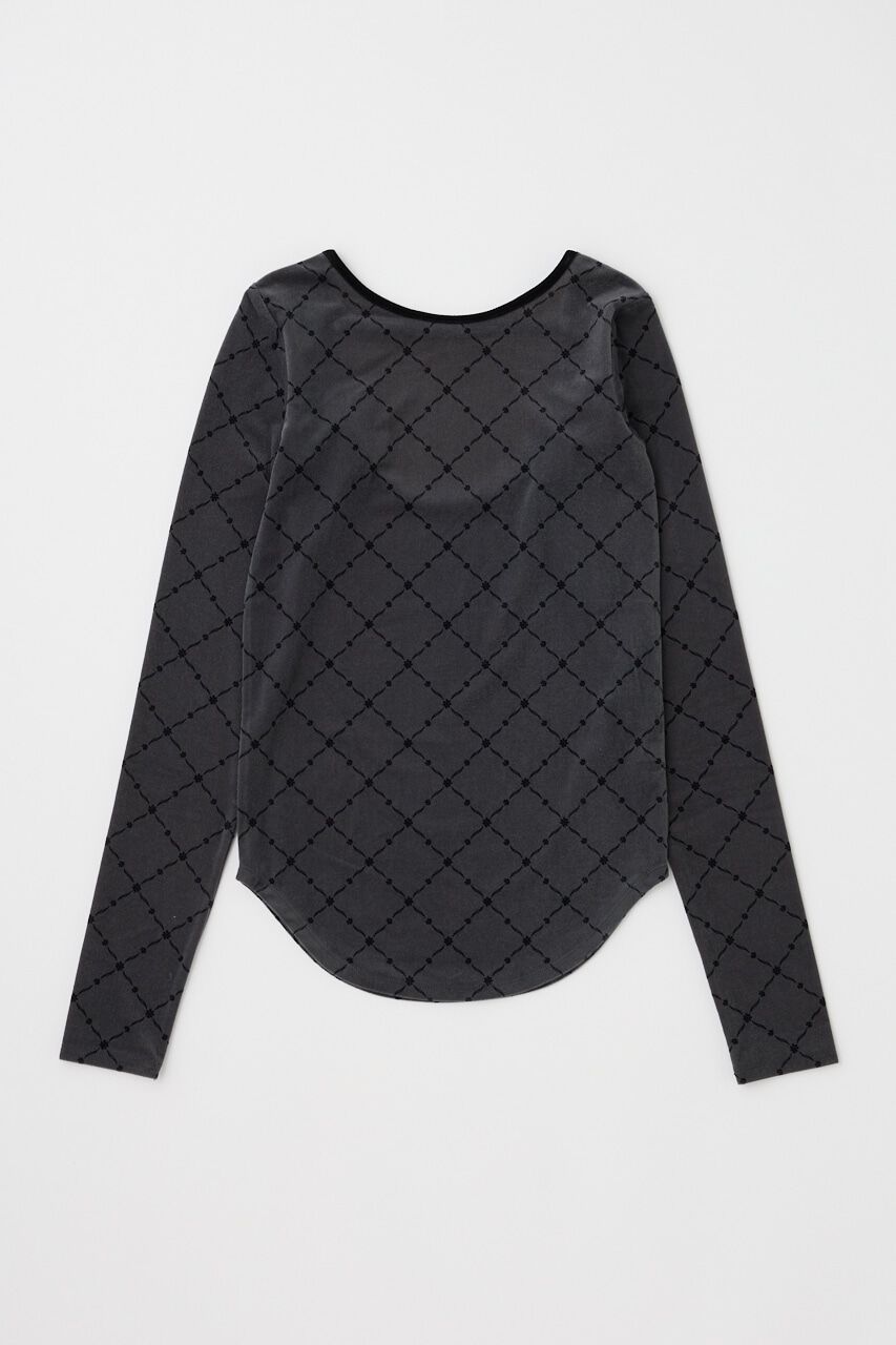 MOUSSY「BACK OPEN シアートップス」|Tシャツ・カットソー|