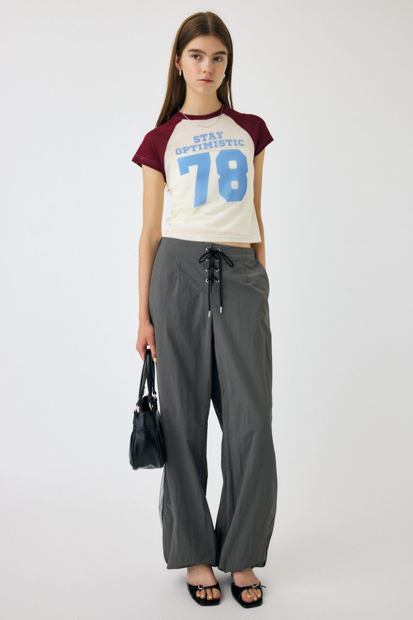 MOUSSY「NUMBERING シアー TEE」|Tシャツ・カットソー|