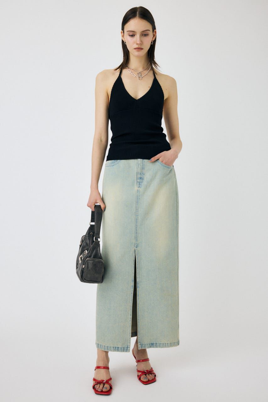 MOUSSY「DENIM MAXI PENCIL スカート」|スカート|