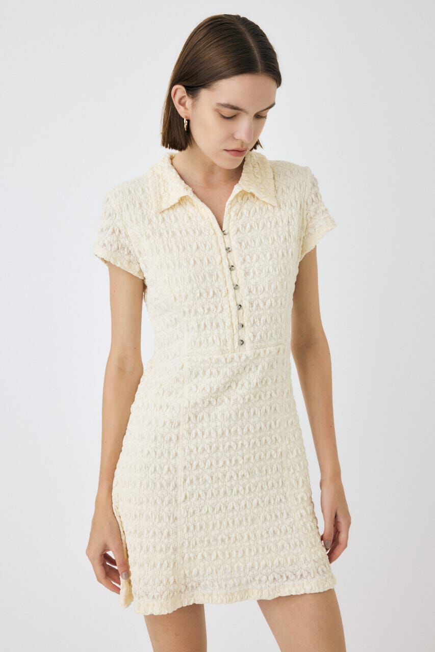 MOUSSY「MERMAID LACE MINI ドレス」|ワンピース|IVOY3