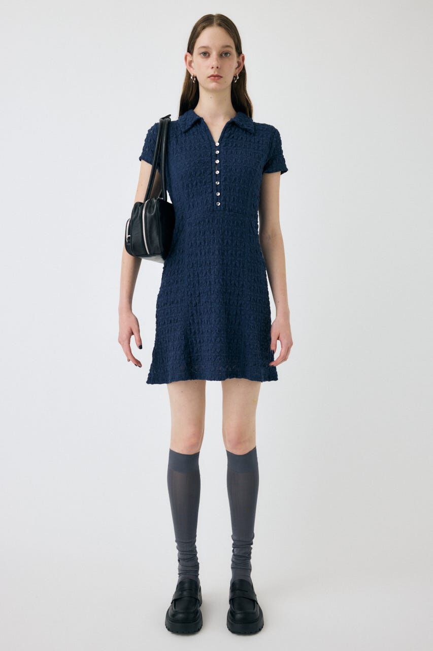 MOUSSY「MERMAID LACE MINI ドレス」|ワンピース|