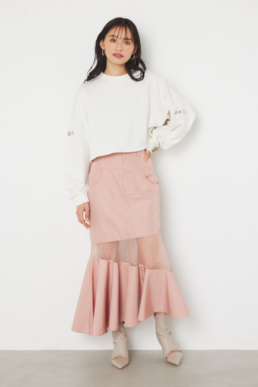 rienda「アームロゴスウェットTOP」|パーカー|