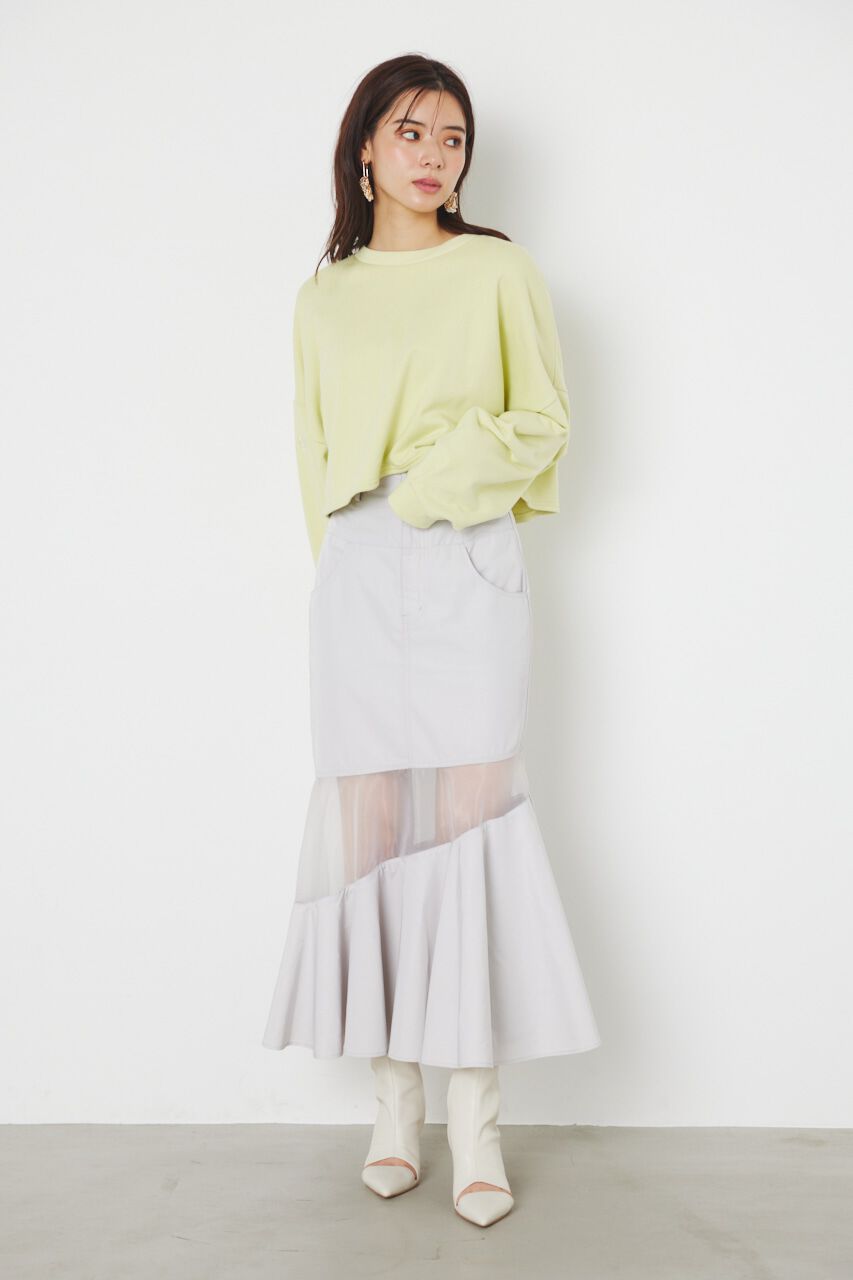 rienda「アームロゴスウェットTOP」|パーカー|