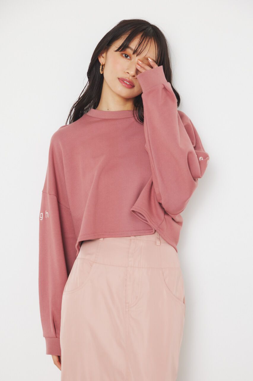 rienda「アームロゴスウェットTOP」|パーカー|