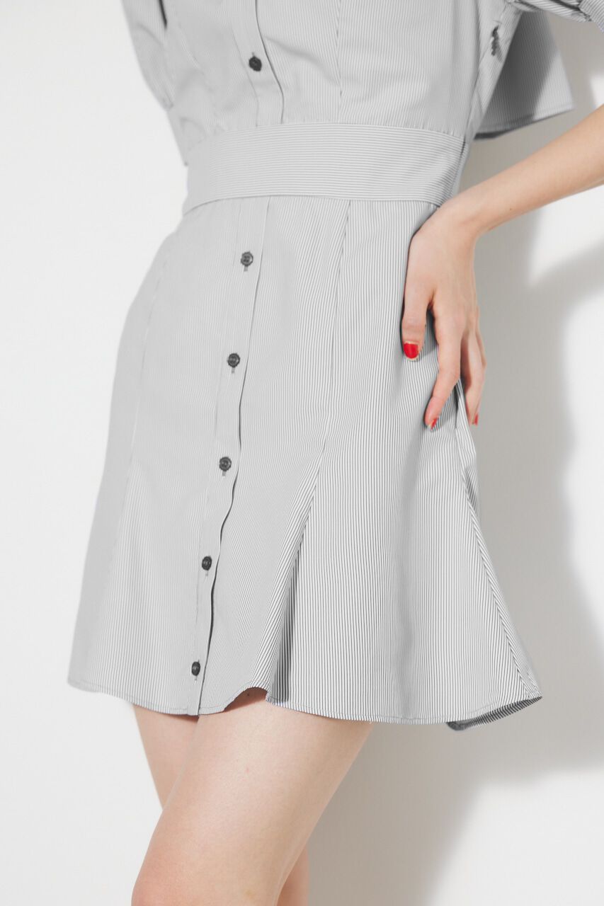 rienda「バックフリルオープンマーメイドミニOP」|ワンピース|