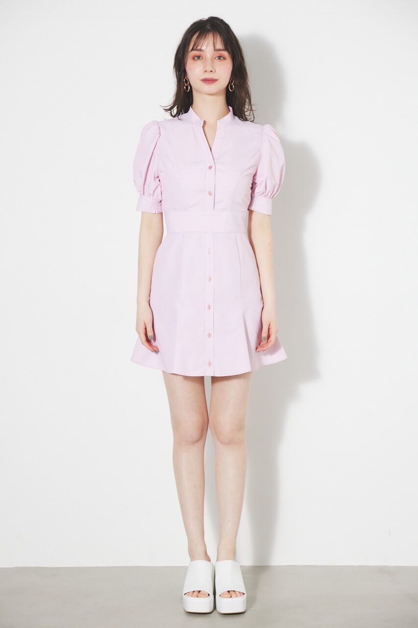 rienda「バックフリルオープンマーメイドミニOP」|ワンピース|