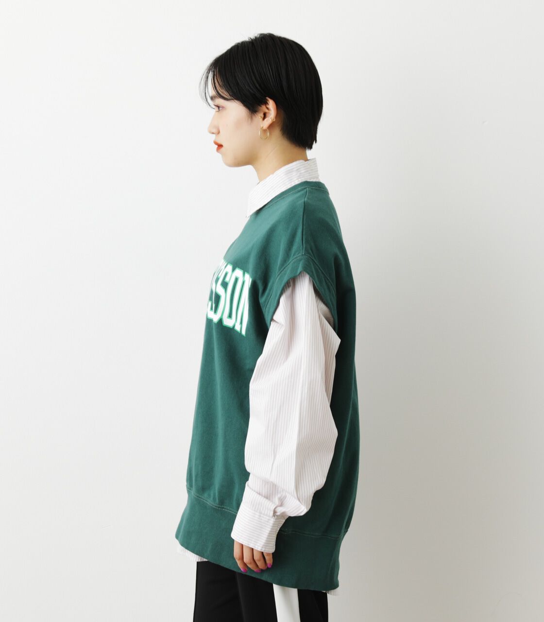 RODEO CROWNS「カレッジスウェットベスト」|その他|