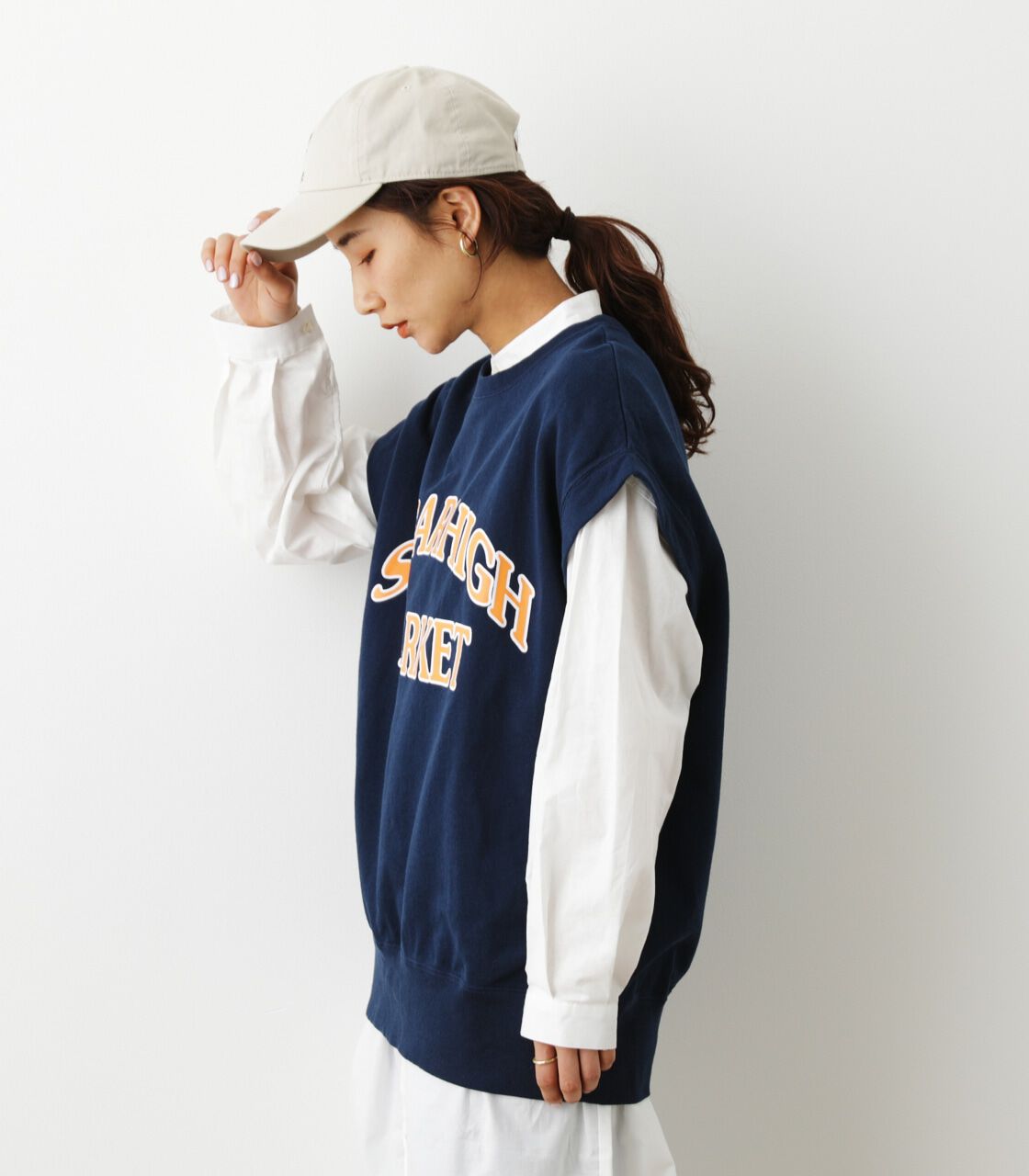 RODEO CROWNS「カレッジスウェットベスト」|その他|