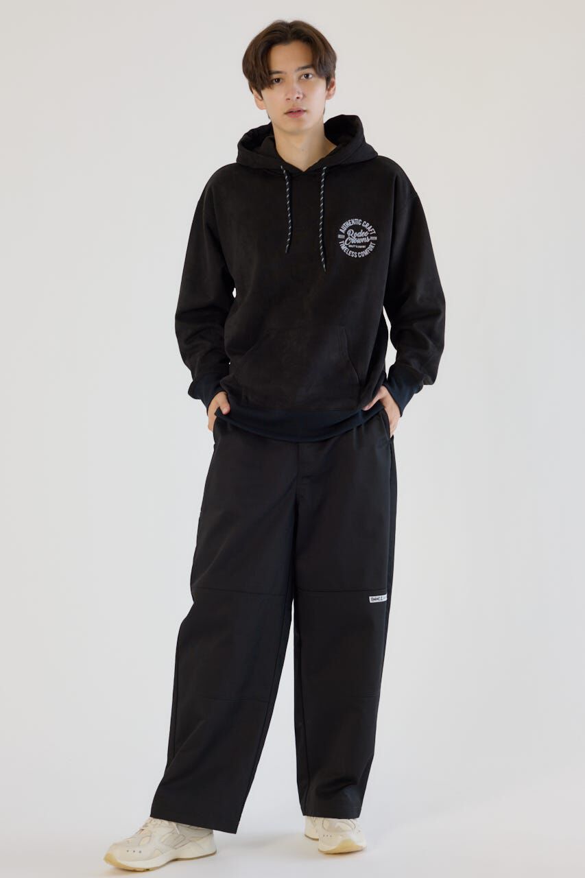 RODEO CROWNS「ブラッシュドバックボアフーディー」|パーカー|