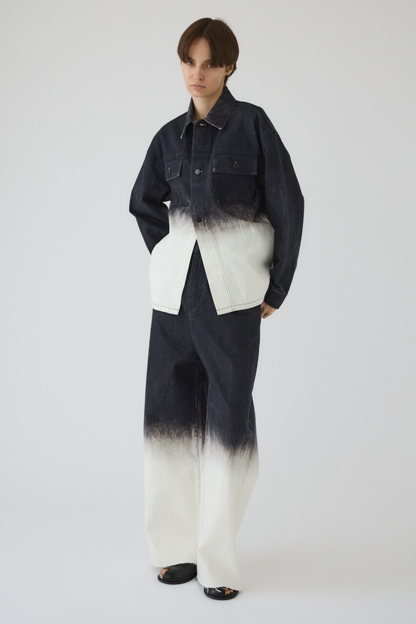 RIM.ARK 「Gradation denim PT」|デニム|