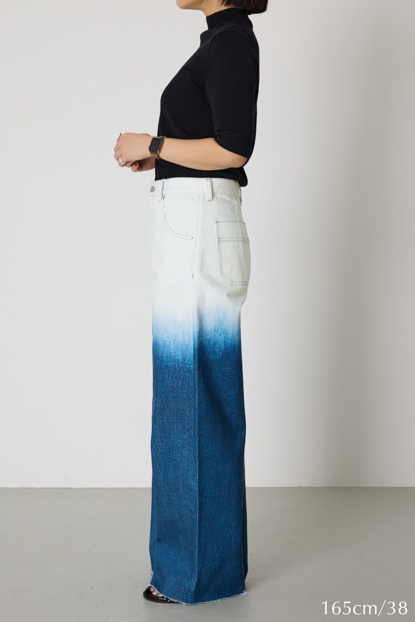 RIM.ARK 「Gradation denim PT」|デニム|