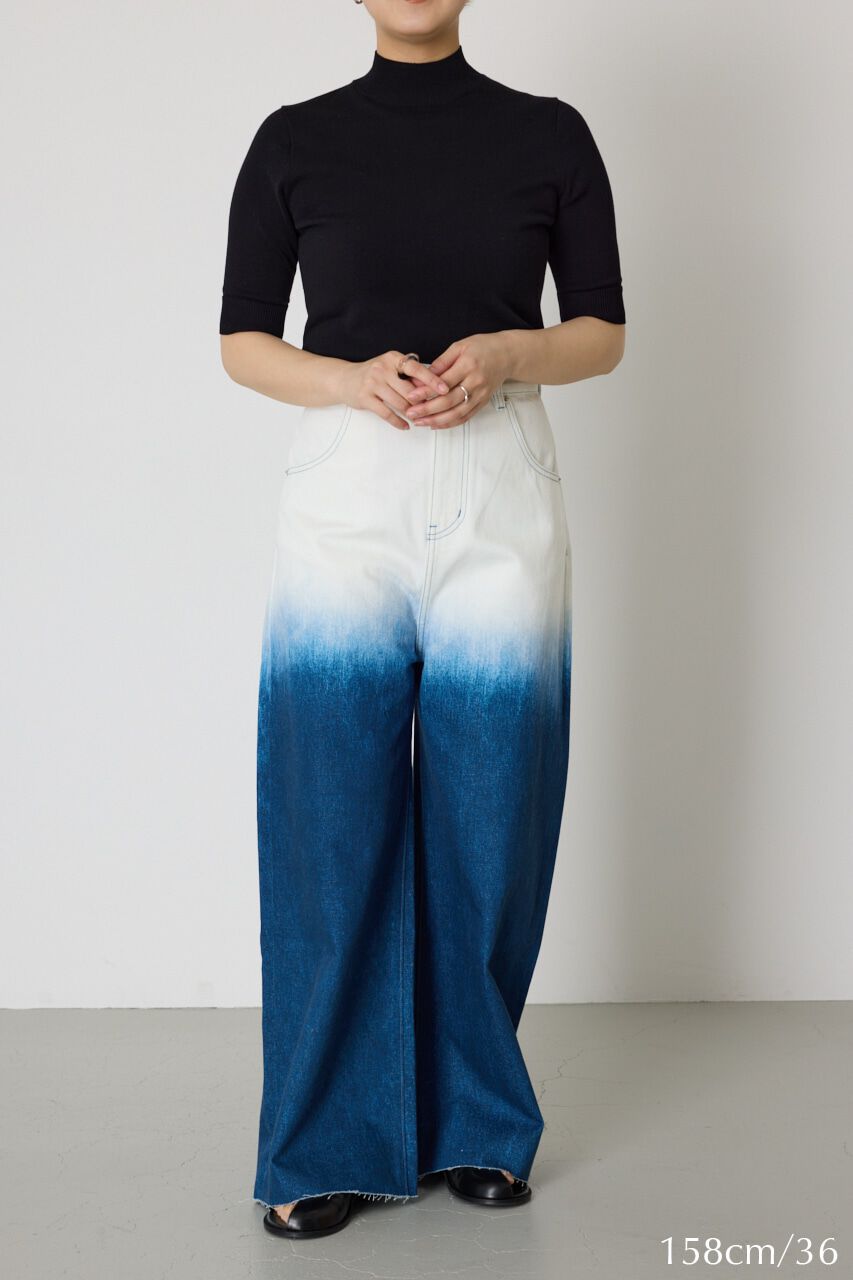 RIM.ARK 「Gradation denim PT」|デニム|